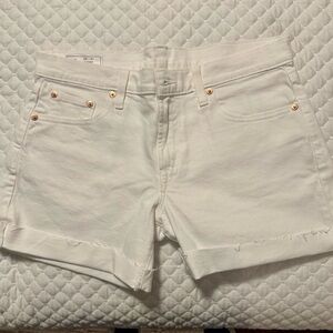 NWT GAP White Jean Shorts
